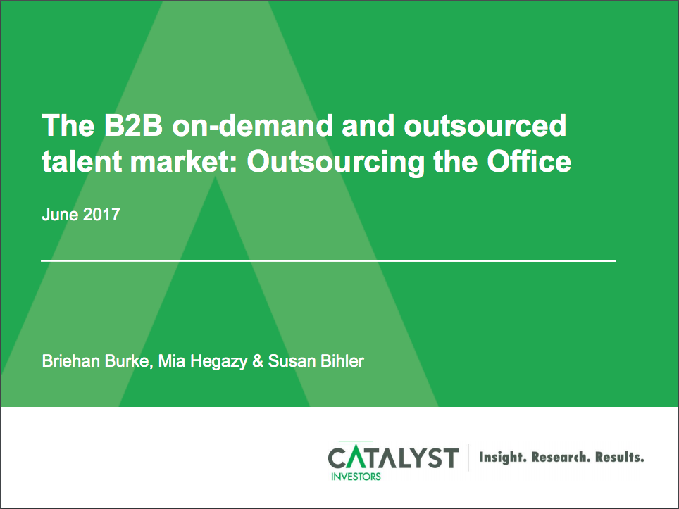 Read more about the article Defining the B2B On-Demand and Outsourced Talent Market