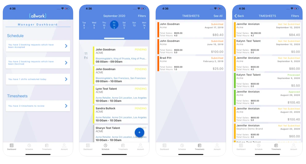 The AllWork Mobile App for Managers is Here!